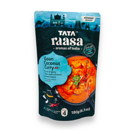Tata Raasa Goan Coconut Curry / Simmer Sauce 180gm