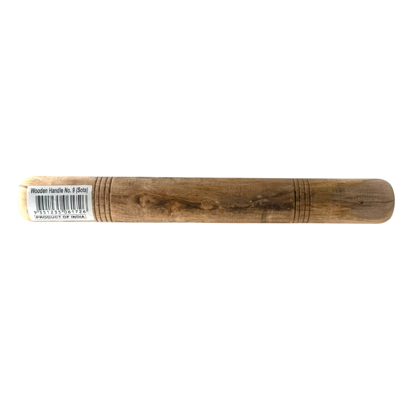 Wooden Handle Pestle (No. 9)/ Sota – Replacement Hamam Dasta / Khalbatta Pounding Rod/ Pestle Only/ "Mortar Not Included"