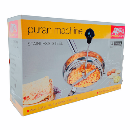 Anjali Puran Machine (Stainless Steel)