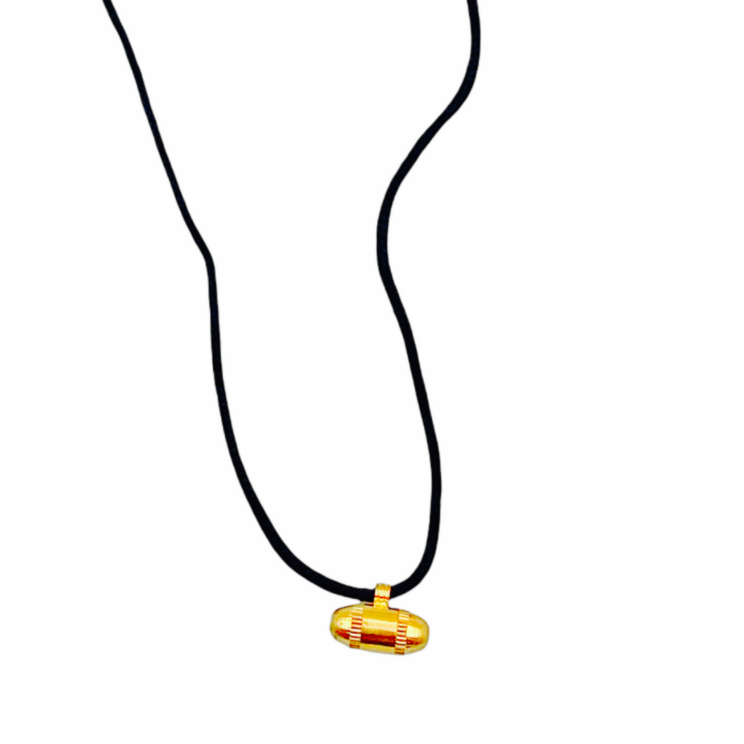 Baby Locket With Black Thread