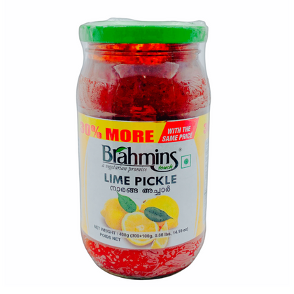 Brahmins Hot & Sweet Lime Pickle 300gms