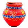Decorated Mitti Pot- Kujja Sml