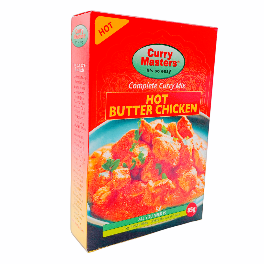 Buy Curry Master Hot Butter Chicken 85gm from Online Indian