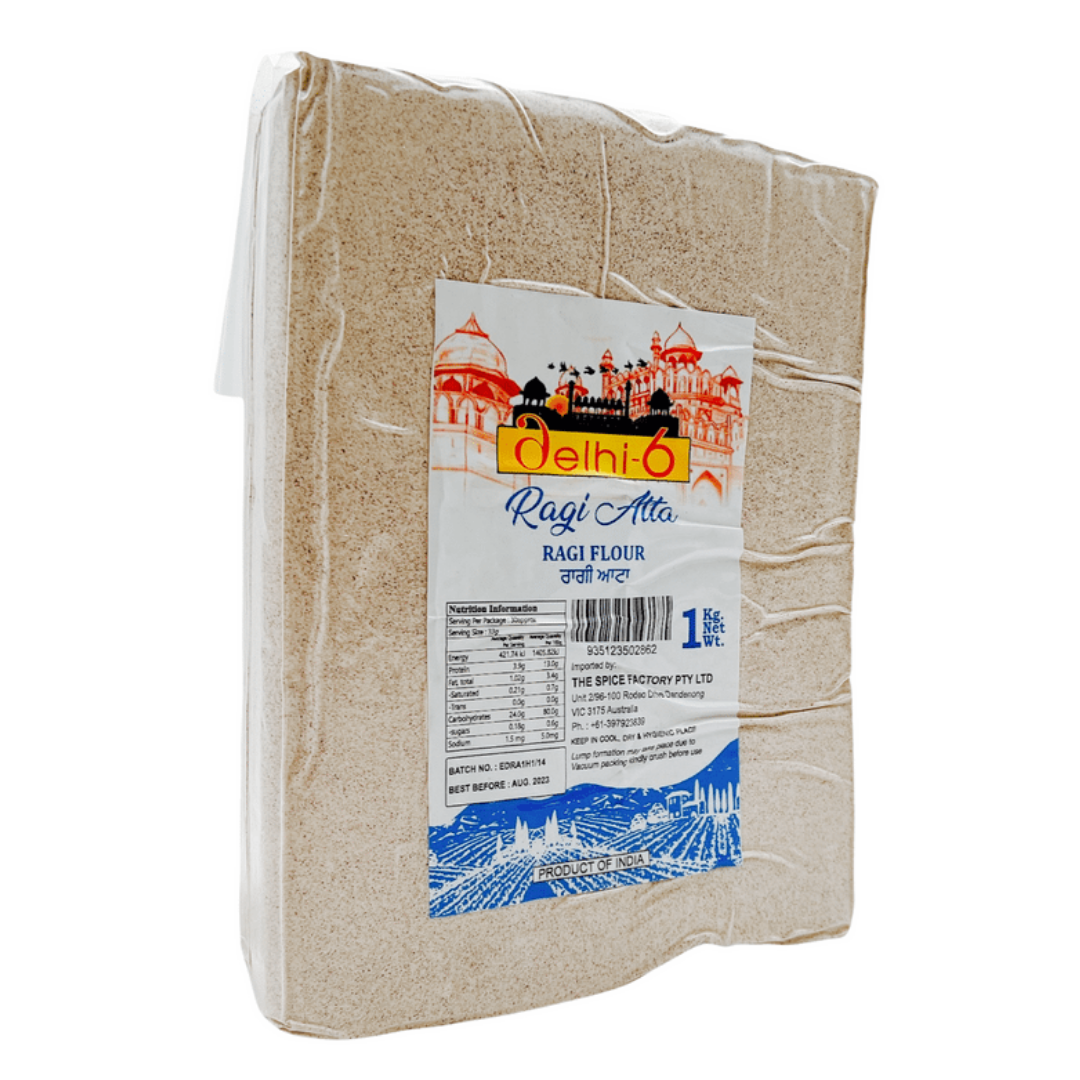 Buy Delhi Ragi Atta flour 1kg from Online Indian Grocery Shop