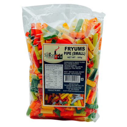 TSF Fryums Pipe (Papad Snack) Small 500gm