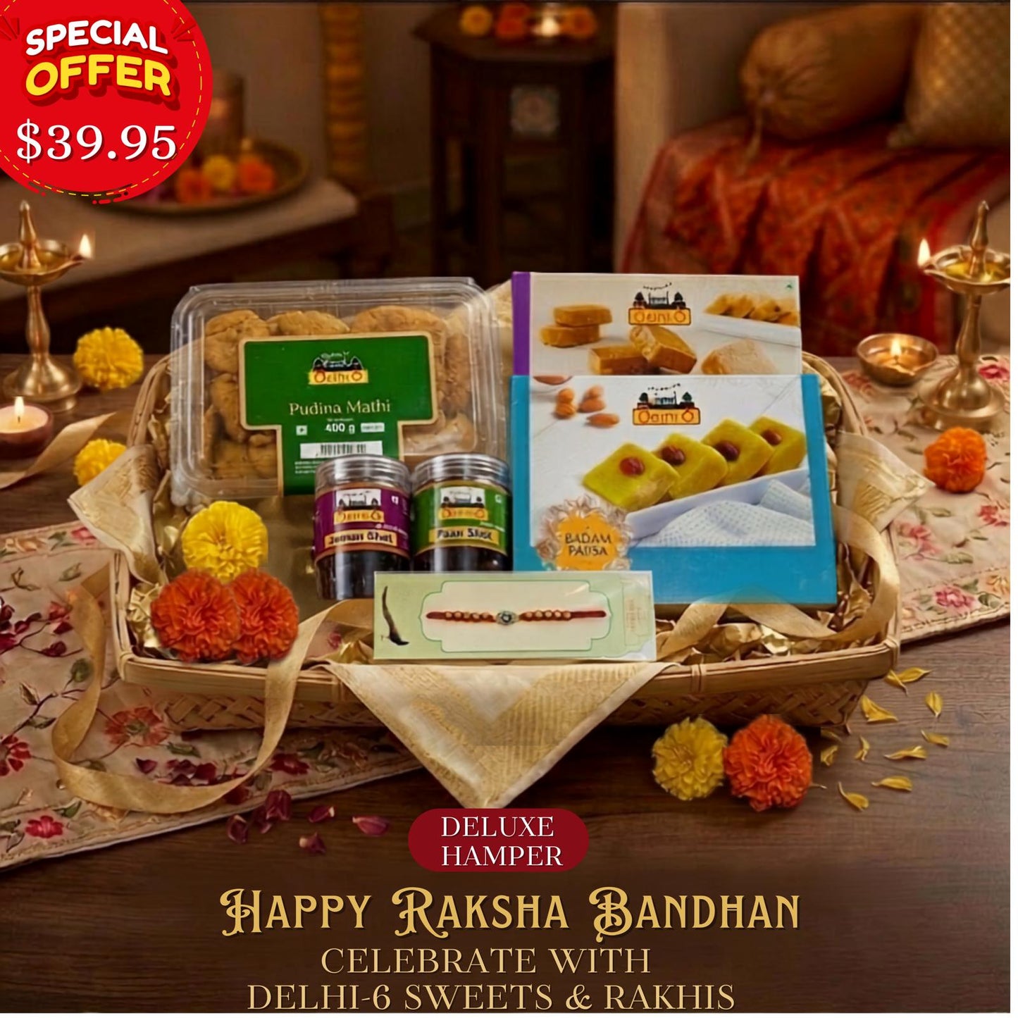 Rakhi Deluxe Hamper / Hamper 3