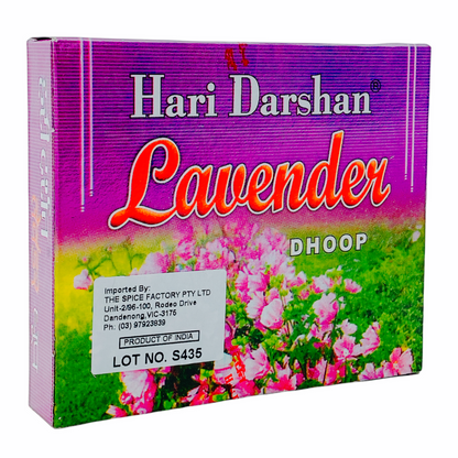 Incense Hari Darshan Lavender Dhoop