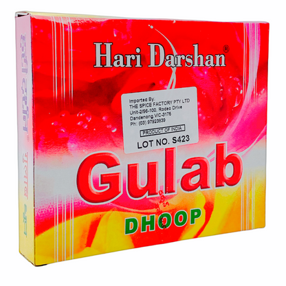 Incense Hari Darshan Gulab (Rose) Dhoop