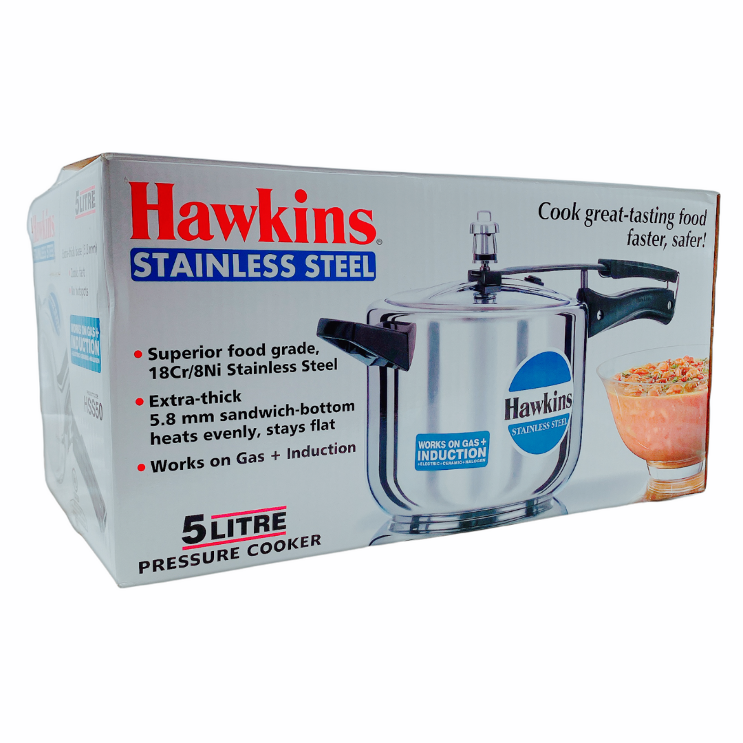 Buy Hawkins Steel Cooker 5Ltr (Hss50) from Online Indian Grocery