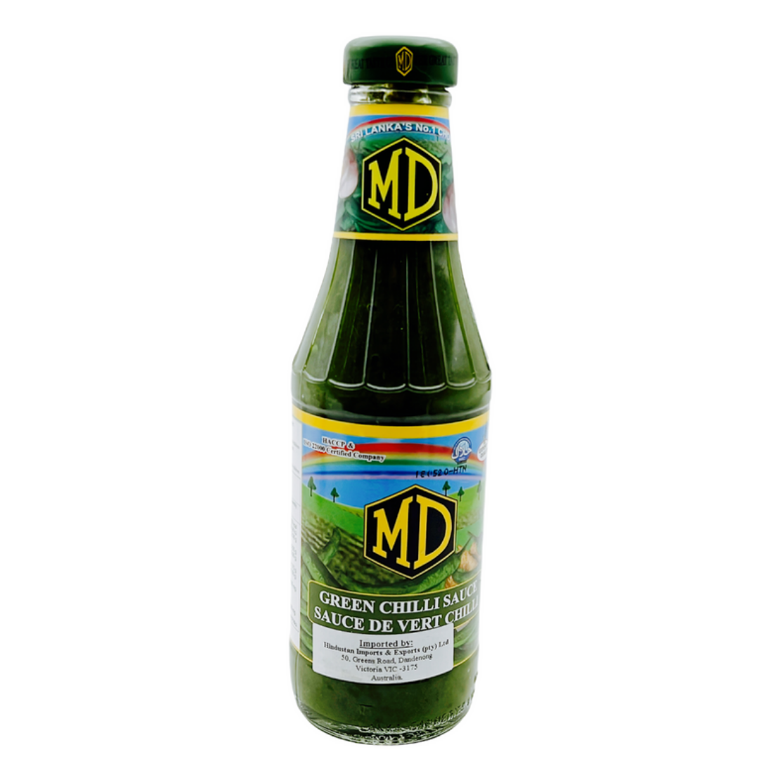 MD Green Chilli Sauce 400g