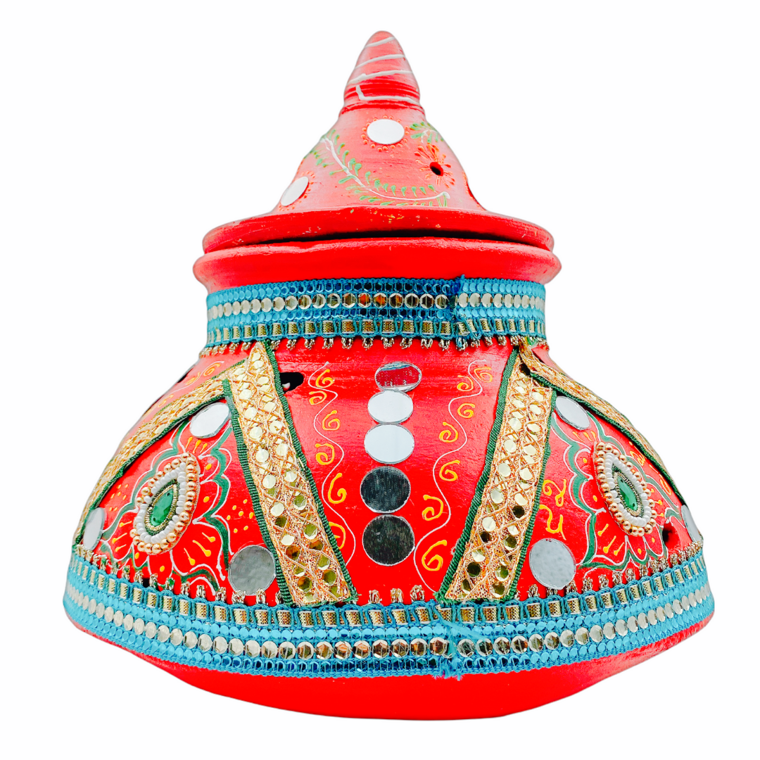 Navratri Decorative Garbha Lace Work