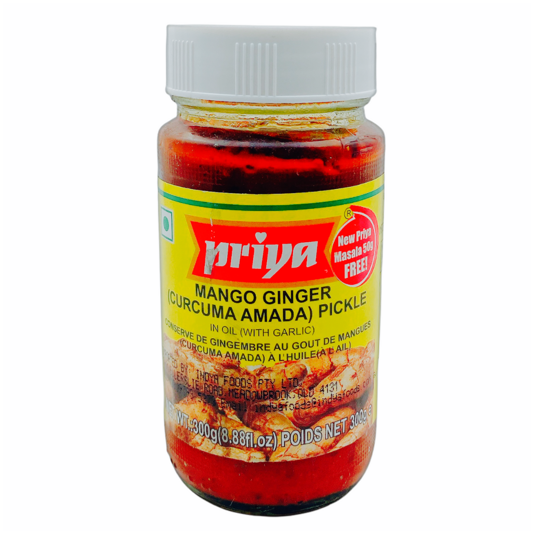 Priya Mango Ginger Pickle With Garlic 300Gm