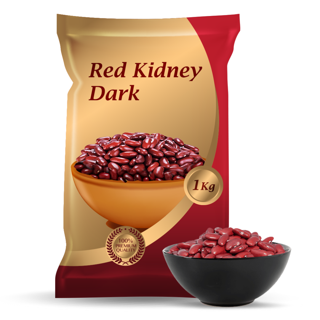 Old India Red Kidney Beans - 1kg Bag, Natural & Additive-Free
