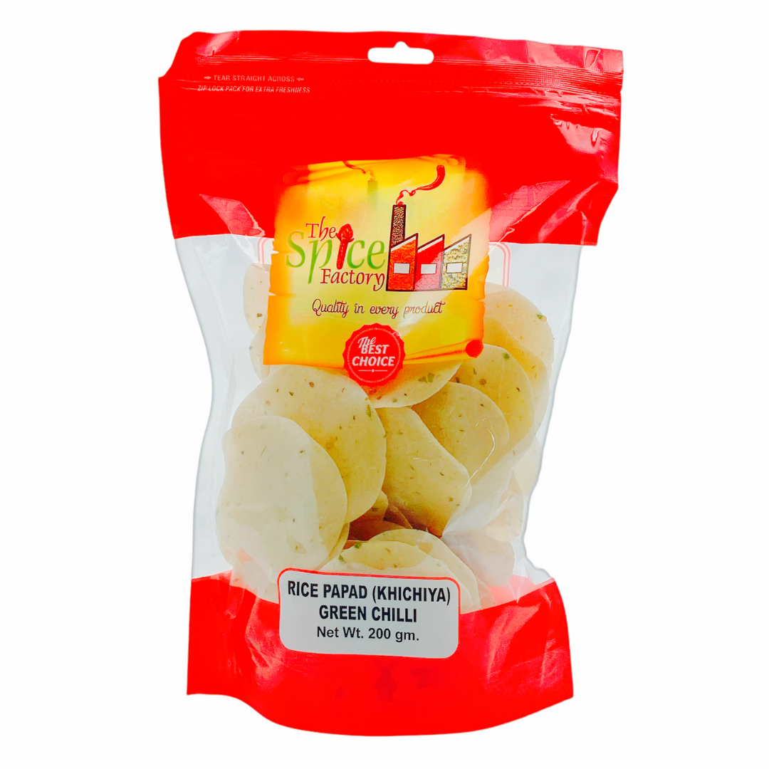 TSF Khichiya Papad (Rice Papad) Green Chilli 200Gm