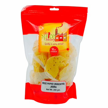 TSF Khichiya Papad  (Rice Papad) Jeera 200Gm