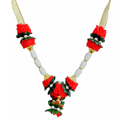 Pooja Garland/ Puja Mala (Satin) 8''
