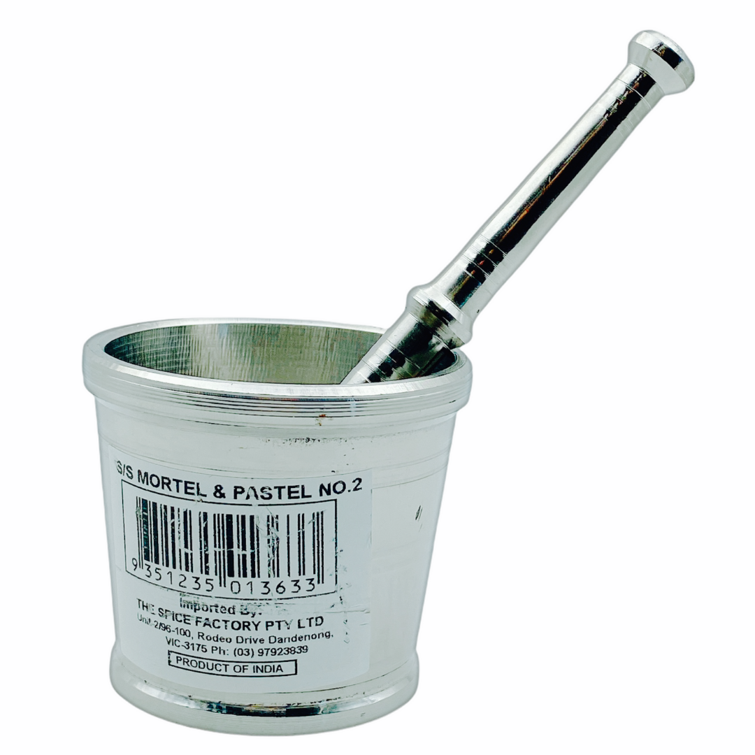 Steel Mortar & Pestle/ Okhli Musal/ Khalbatta/ Hamam Dasta #1