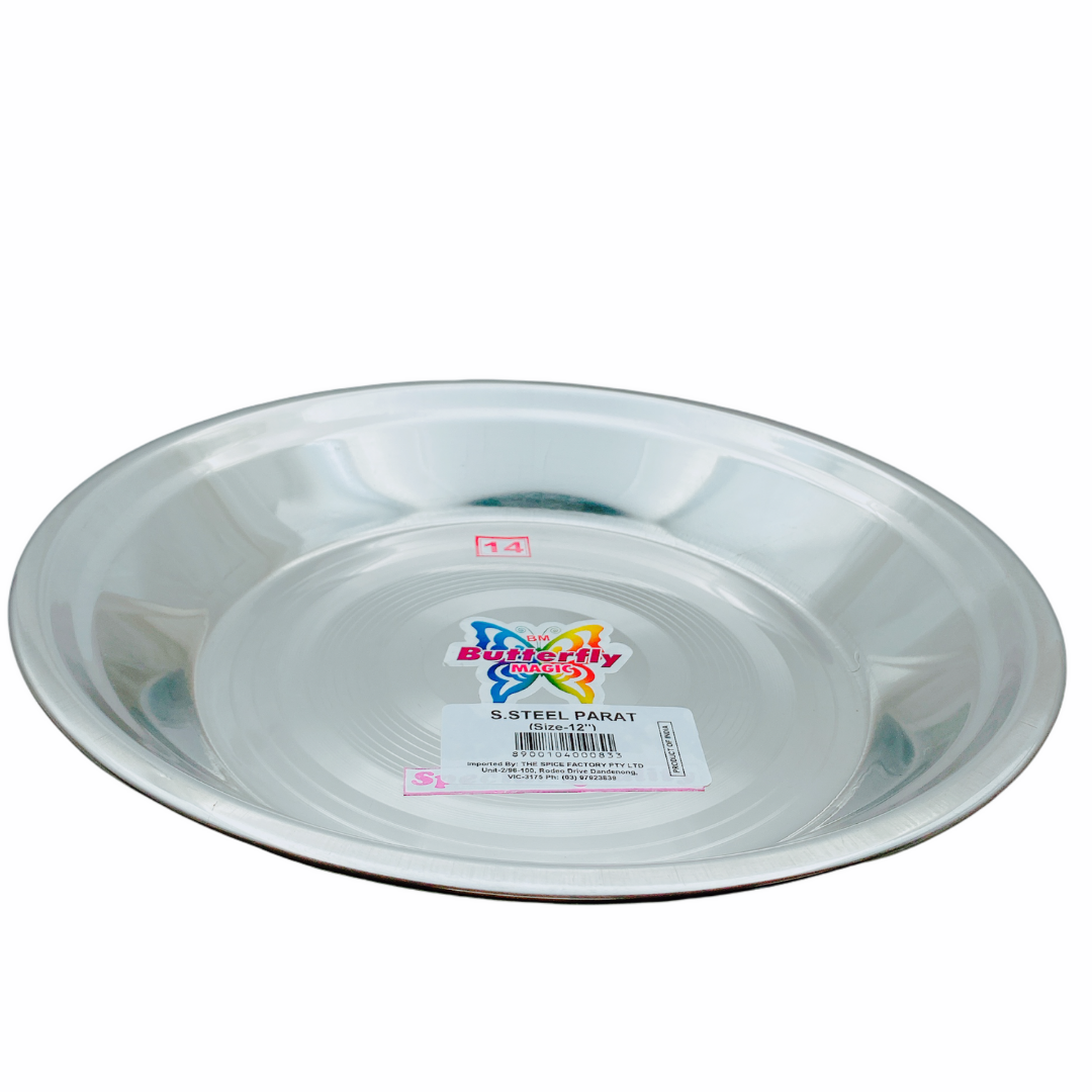 Steel Parat/ Dough Mixer Platter 12"