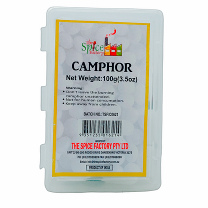 TSF Camphor/ Kapoor/ Kapur 100gm