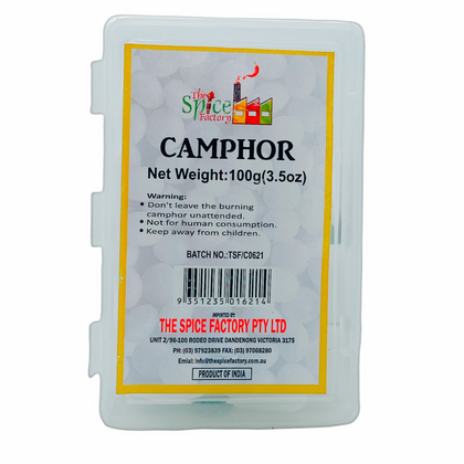 TSF Camphor/ Kapoor/ Kapur 100gm