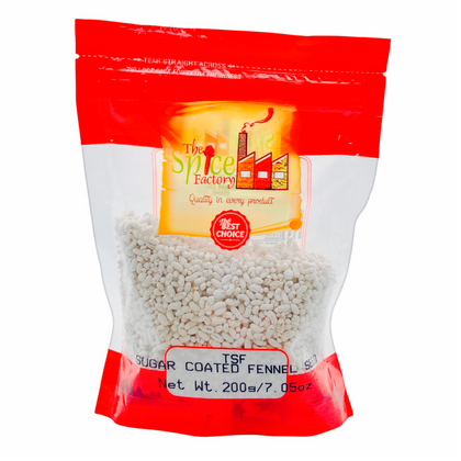 Tsf Sugar Coated Fennel White 200Gm