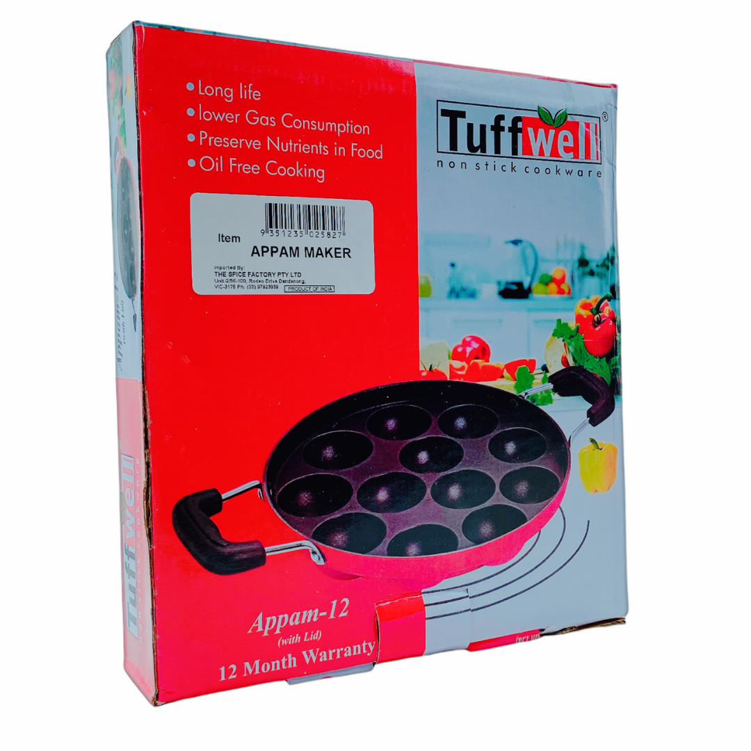 Appam Maker (Non Stick)-Tuff Well Brand