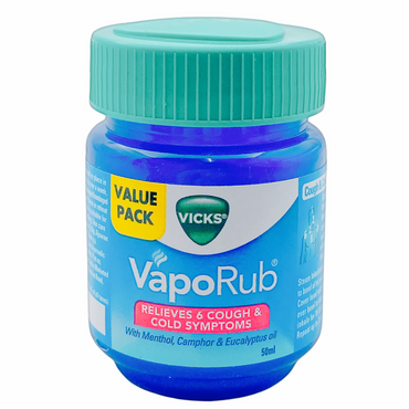 Vicks Vaporub with Menthol Camphor & Eucalyptus Oil 25ml