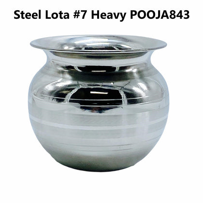 Steel Lota #7 Heavy