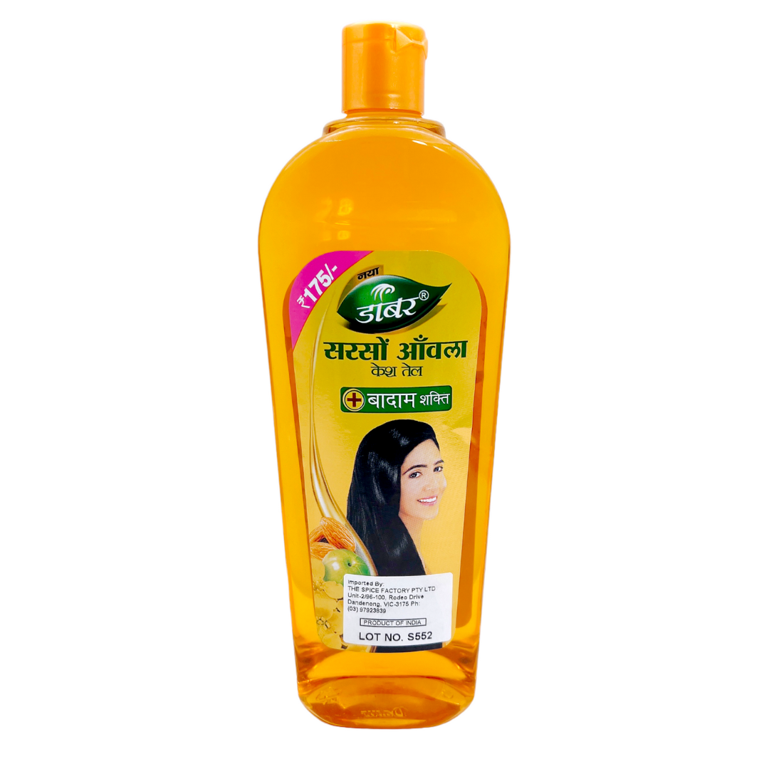 Dabur Sarson Amla Hair Oil 500Ml – India At Home