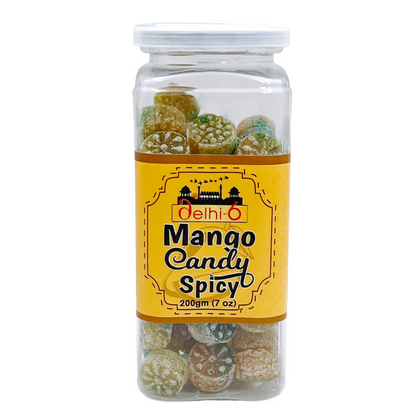 Delhi 6 Mango Candy Spicy/ Chilli Lime flavoured Candy 200Gm Delhi 6 Orange/ Santra Candy 200Gm Tower Pack