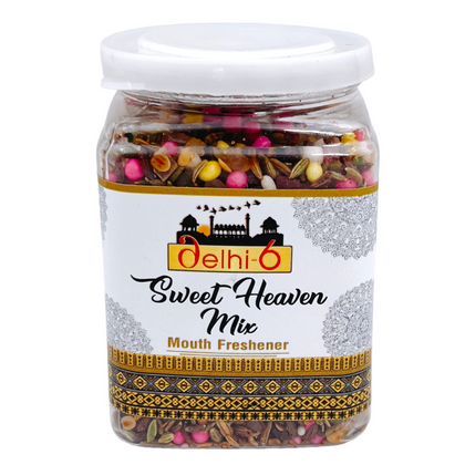Delhi 6 Sweet Heaven Mix/ Sweet Fennel Mouth freshener 150gm Tower Pack