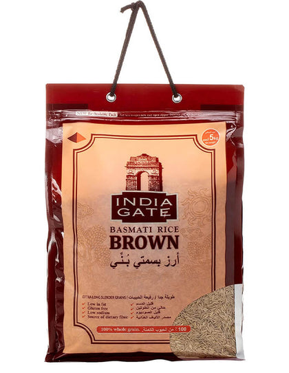 India Gate Brown Basmati Rice 5Kg