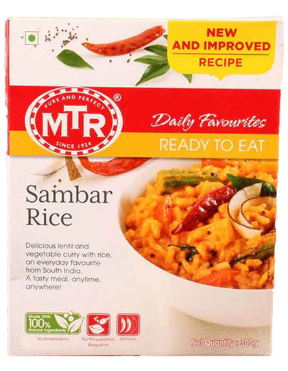 Mtr Rte Sambar Rice 300Gm