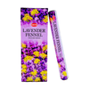 Incense Hem Small Lavender Fennel Hexa - India At Home