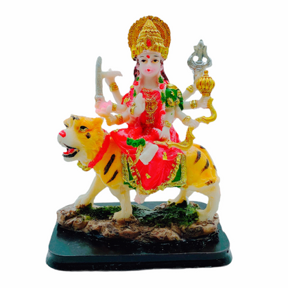 Durga Idol/ Statue/ Murti 22183-4 Size:10.5X7X12.5 (5