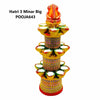 Clay Hatri 3 Minar Big - India At Home