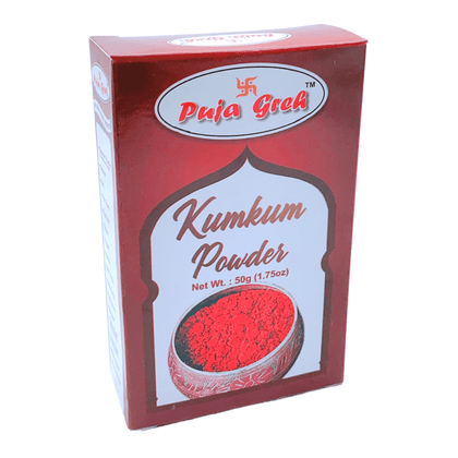Puja Greh Kumkum Powder 50gm - India At Home