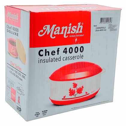 Manish Casserole/ Food Warmer (Deluxe) No 4000 - India At Home
