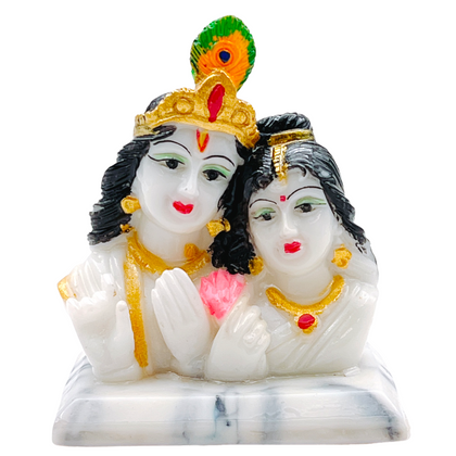 Radha Krishna Ji Idol/ Statue/ Murti Size-3.5'' (Statue Style-39)