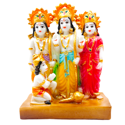 Ram Darbar Idol/ Statue/ Murti Size-(4.75'' x 2.75'' x 6.5'')- Style 40
