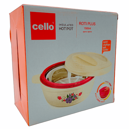 Cello Casserole/ Food Warmer (Roti Plus) 1500ml - India At Home