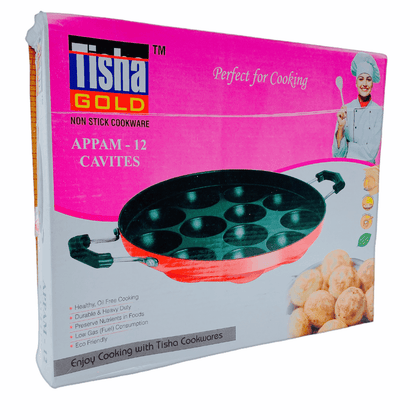 Appam Maker (Non Stick)-Tisha Brand - India At Home