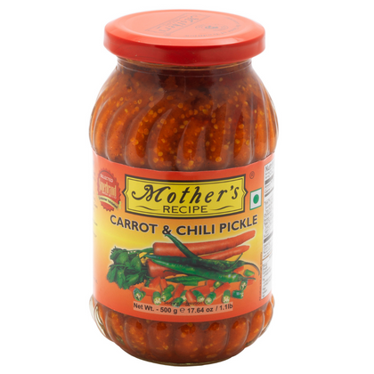 Mothers Carrot Chilli Pkl 500G