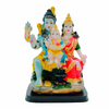 Shiv Parivar Idol/ Statue/ Murti 1283 Size:11X8X15Cm (7