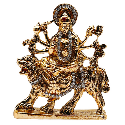 Durga Car Stick On -3''- Gold (9351235029641)