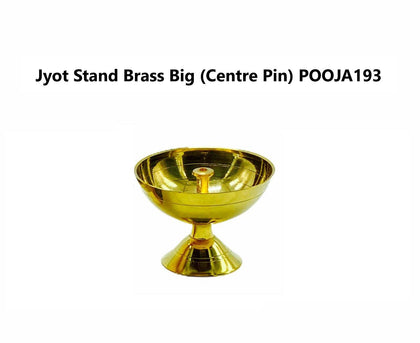 Jyot Stand Brass Nose Type Big - India At Home