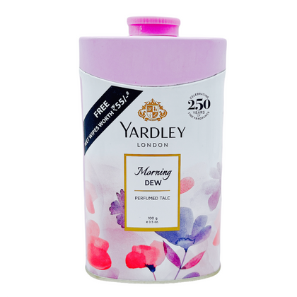 Yardley Morning Dew Pefumed Talc 100Gm