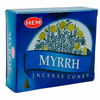 Incense Hem Myrrh Cone - India At Home
