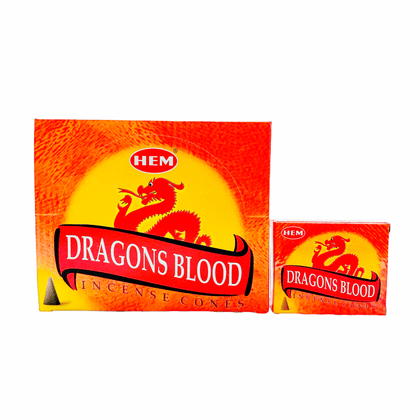 Incense Hem Dragon Blood Cone - India At Home