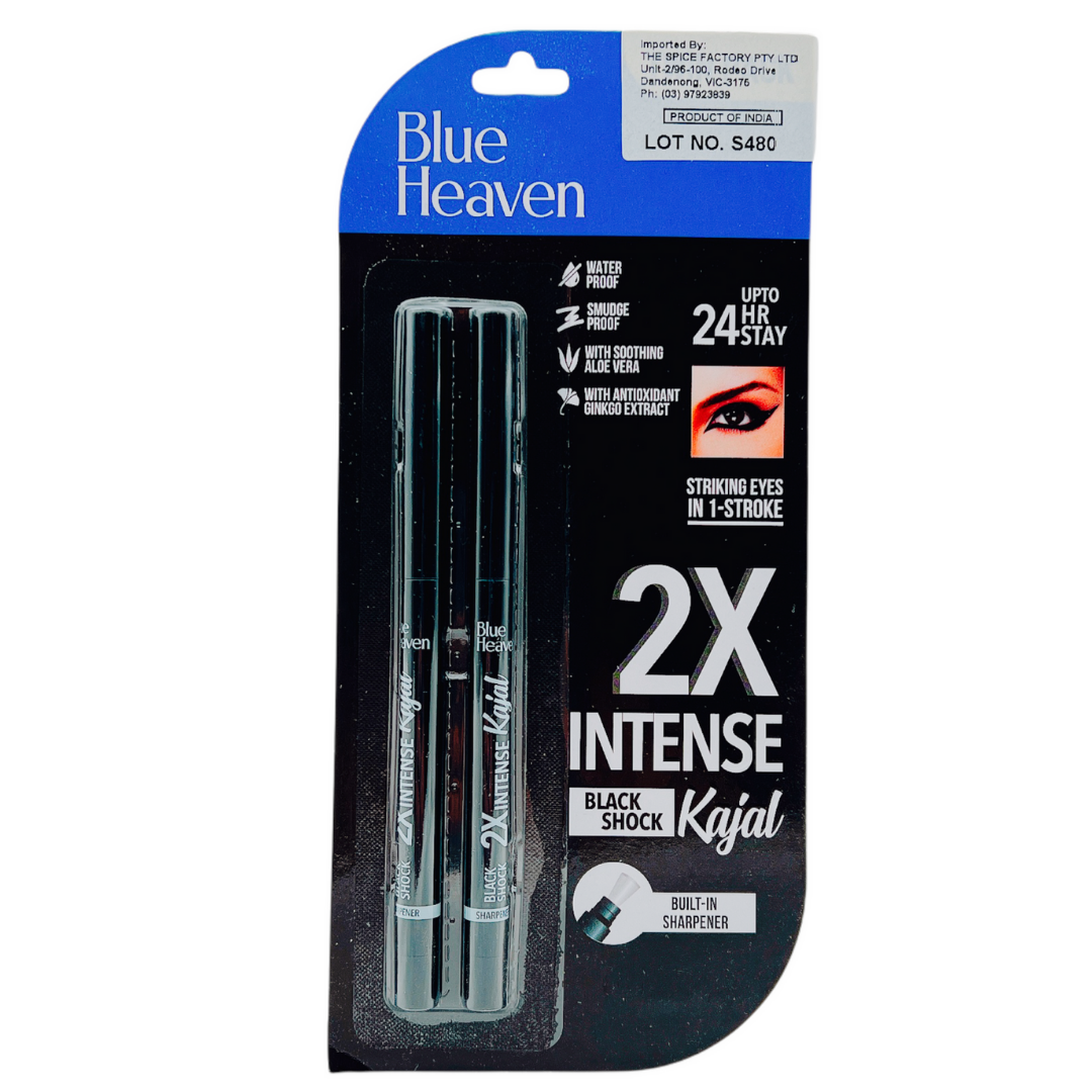 Blue Heaven Kajal Intense 2X (Pack of 2)